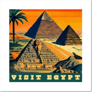 Visit Egypt Posters and Art